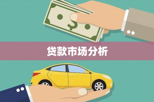 东兰贷款市场分析