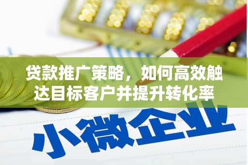 东兰贷款推广策略，如何高效触达目标客户并提升转化率