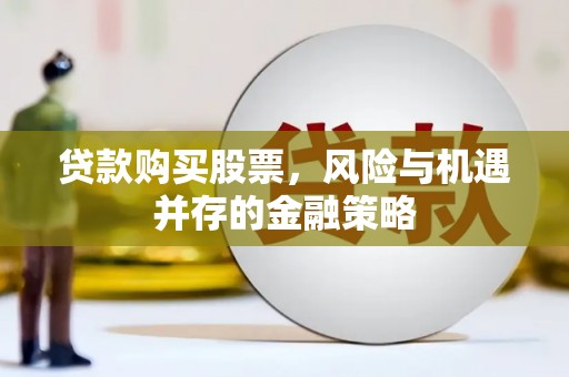 东兰贷款购买股票，风险与机遇并存的金融策略