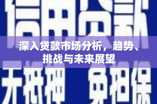 东兰深入贷款市场分析，趋势、挑战与未来展望