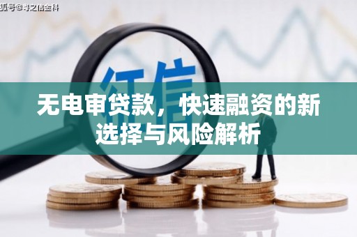 东兰无电审贷款，快速融资的新选择与风险解析