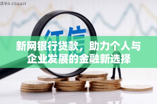 东兰新网银行贷款，助力个人与企业发展的金融新选择