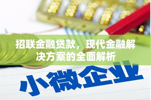 东兰招联金融贷款，现代金融解决方案的全面解析