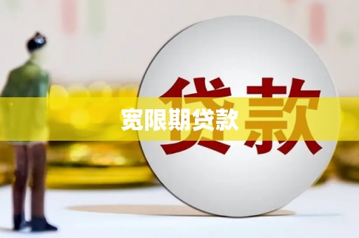 东兰宽限期贷款