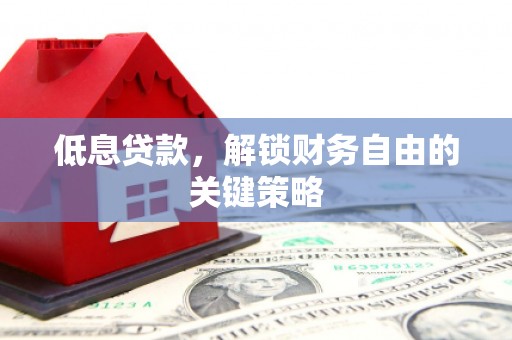 东兰低息贷款，解锁财务自由的关键策略