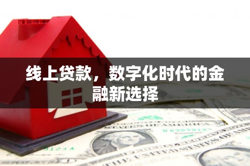东兰线上贷款，数字化时代的金融新选择