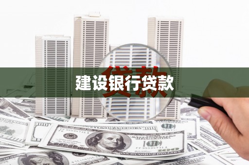 东兰建设银行贷款