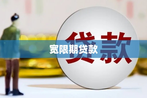 东兰宽限期贷款