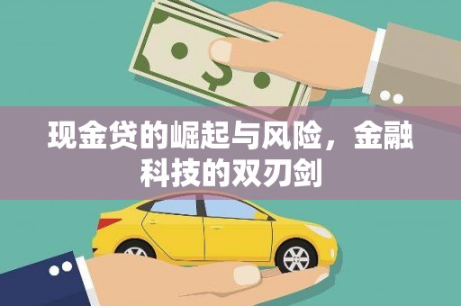 东兰现金贷的崛起与风险，金融科技的双刃剑
