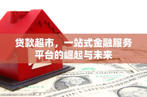 东兰贷款超市，一站式金融服务平台的崛起与未来